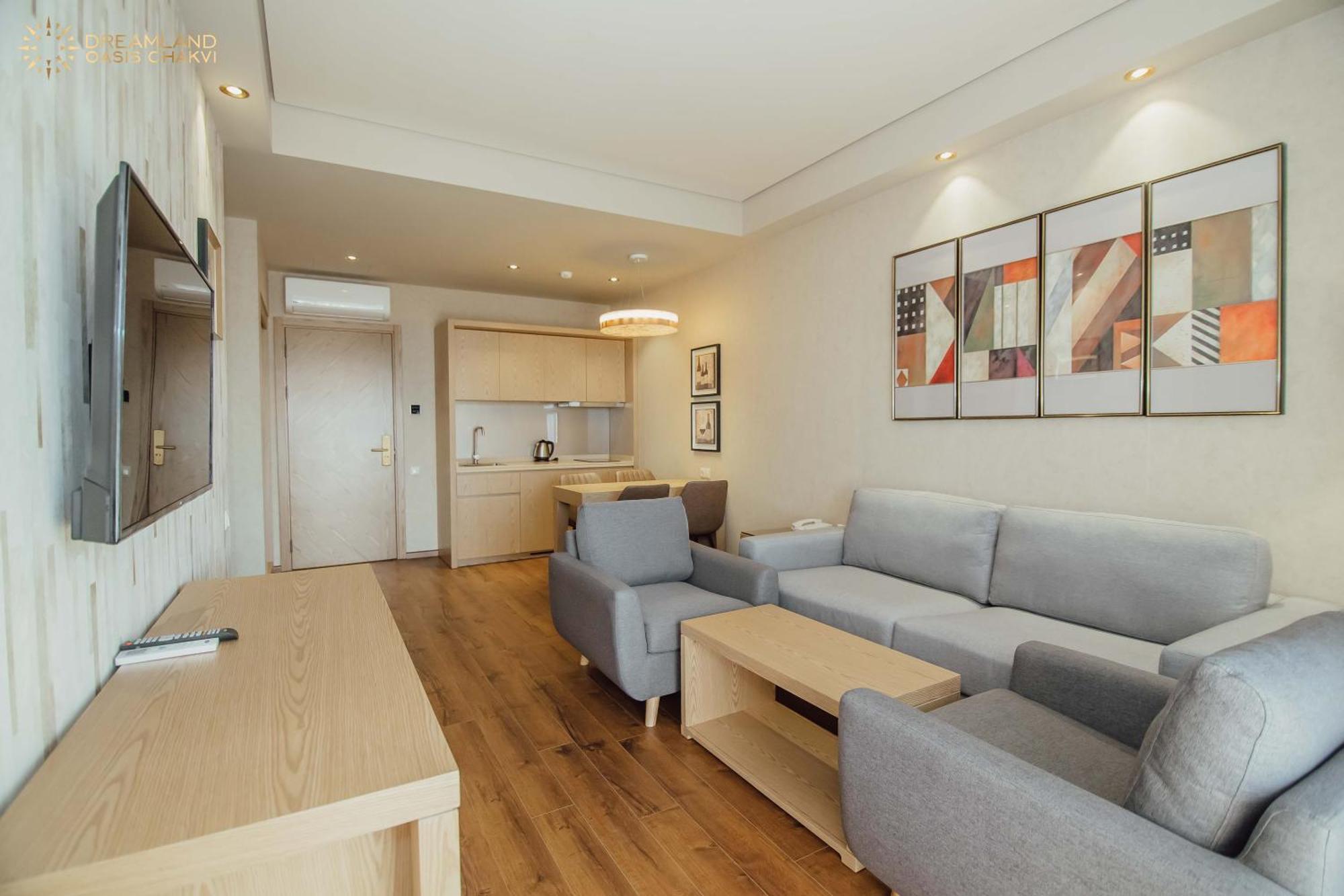 Dreamland Oasis Aparthotel Kobuleti ภายนอก รูปภาพ