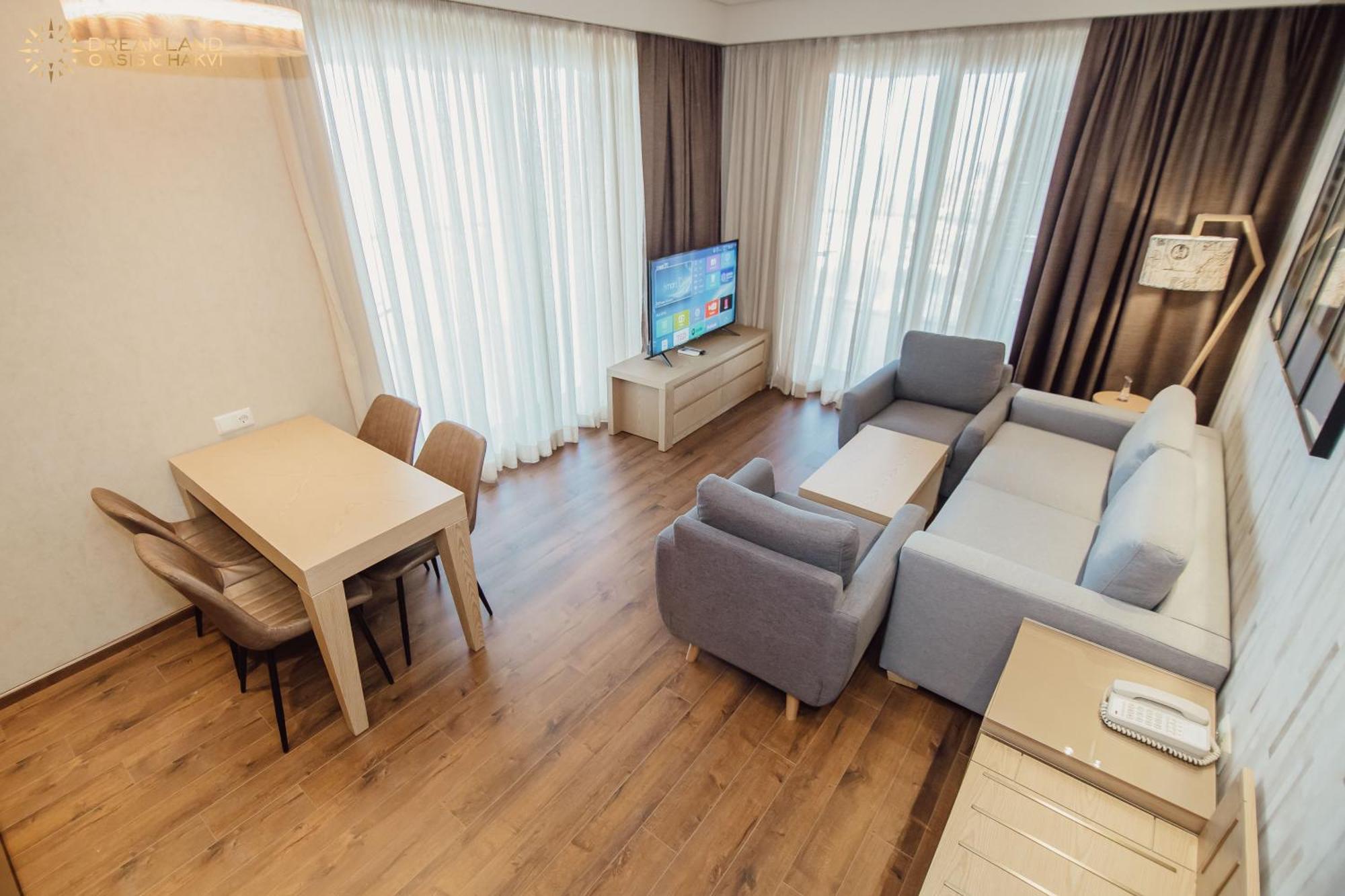 Dreamland Oasis Aparthotel Kobuleti ภายนอก รูปภาพ