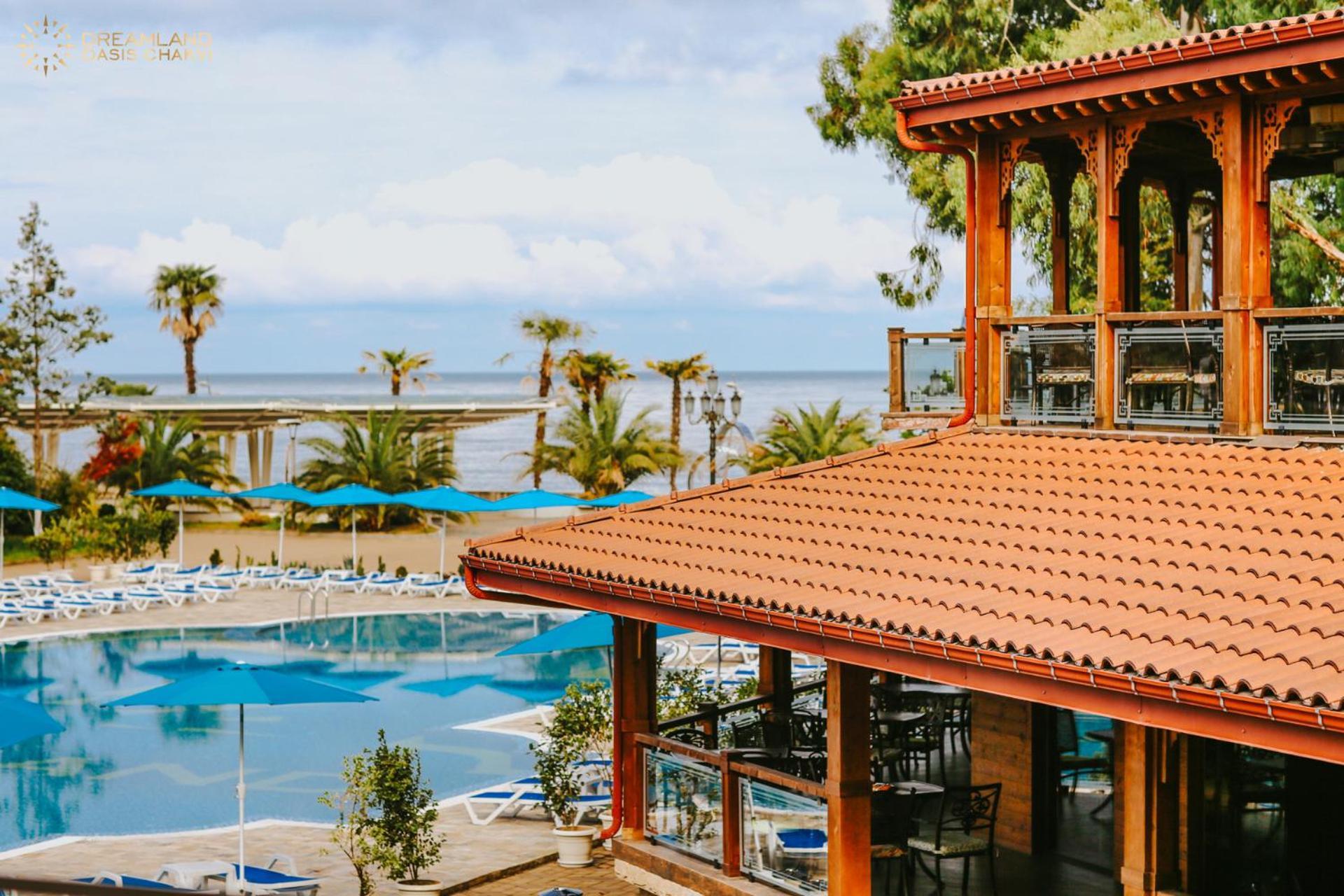 Dreamland Oasis Aparthotel Kobuleti ภายนอก รูปภาพ