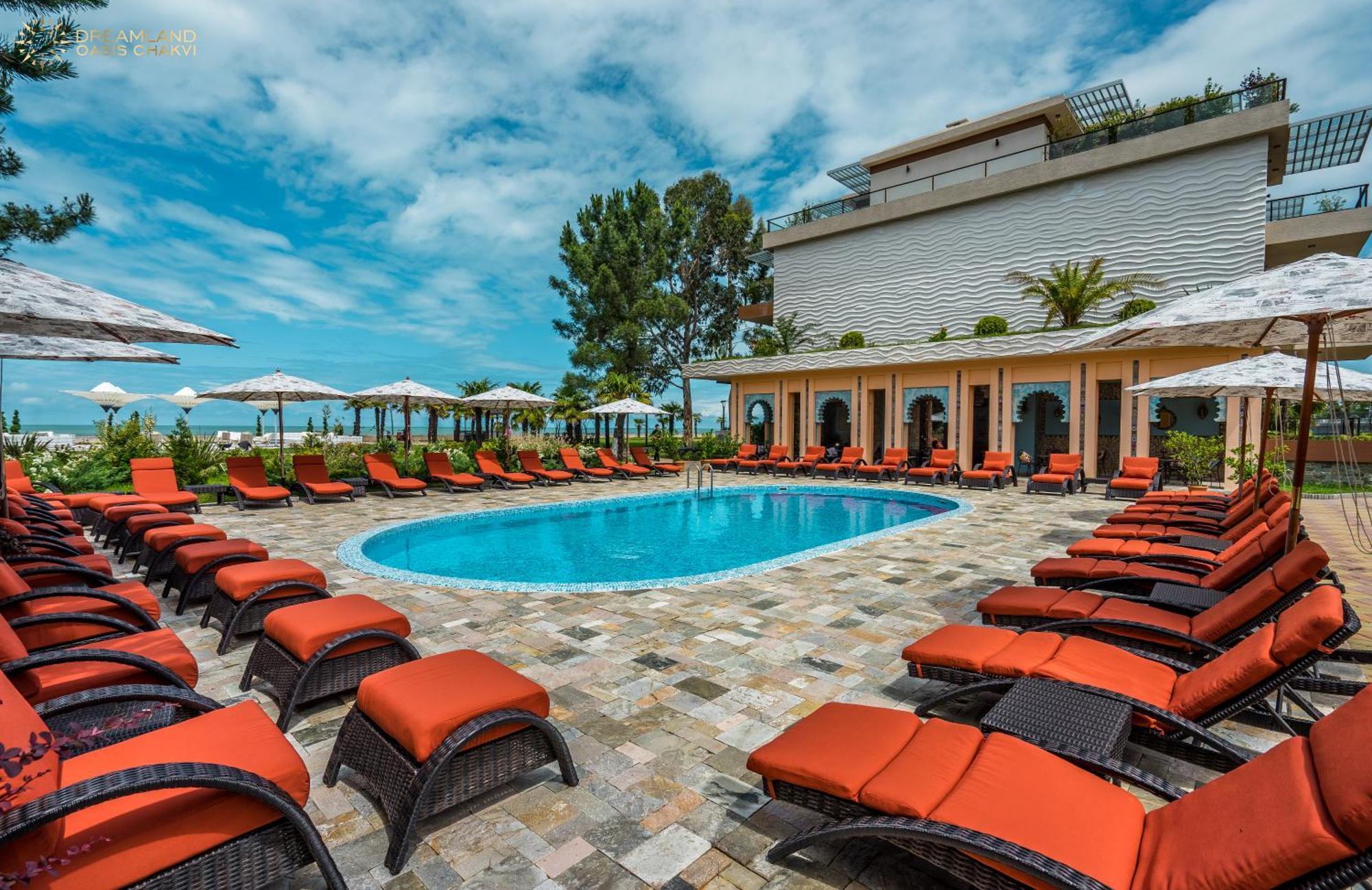 Dreamland Oasis Aparthotel Kobuleti ภายนอก รูปภาพ