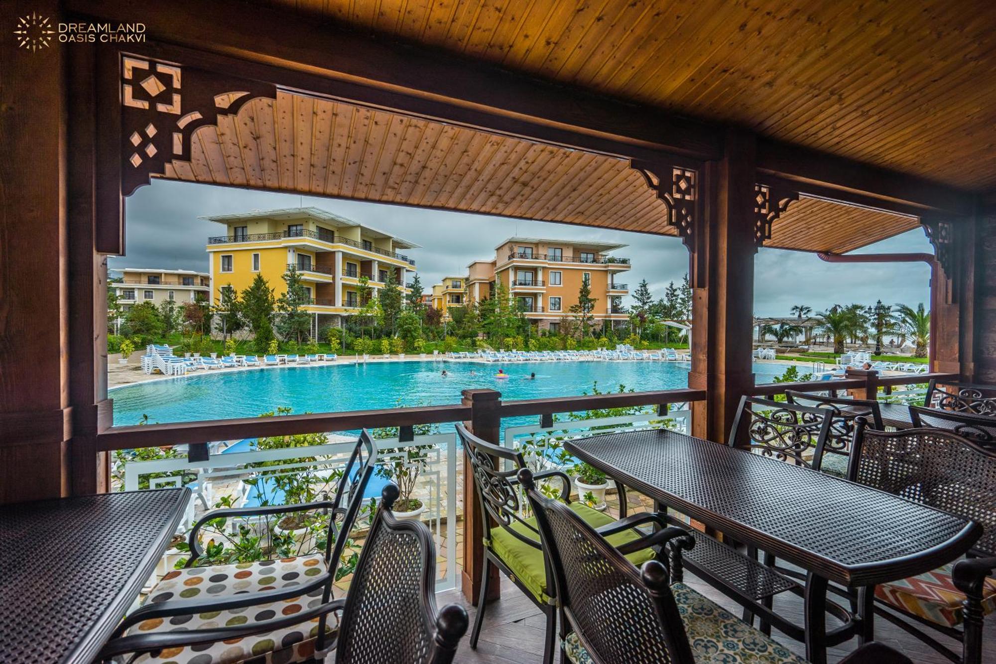 Dreamland Oasis Aparthotel Kobuleti ภายนอก รูปภาพ